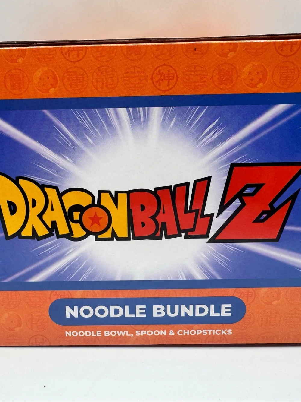 Dragon Ball Z Ramen Noodle Bundle with Bowl, Spoon, & chopsticks NEW